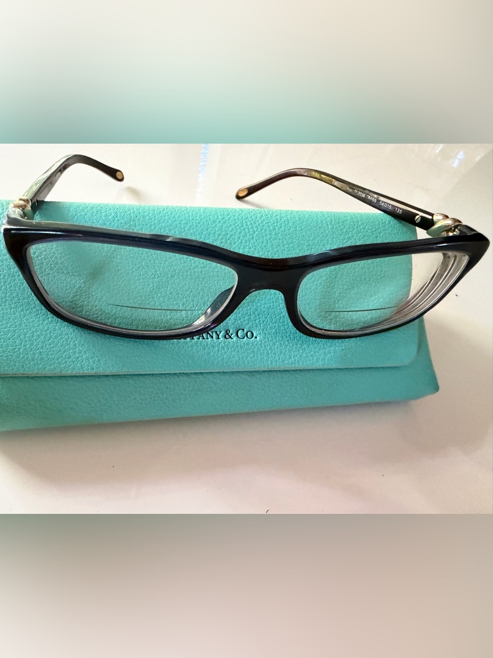 Tiffany & Co eyeglasses and case